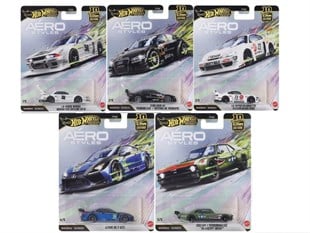 Hot Wheels Premium Aéro Styles Beşli Set