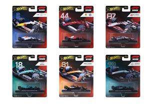 Hot Wheels Premium Formula 1 Altılı Araba Seti 979L 
