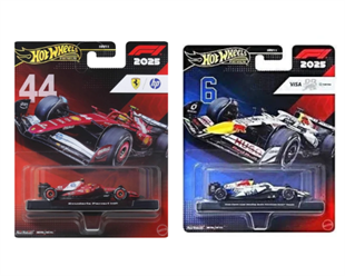 Hot Wheels Premium Formula 1 İkili Araba Seti FERRARİ-RACİNG BULL