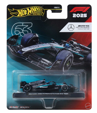 Hot Wheels Premium Formula 1 Yarış Arabası HRV11 - Jkd80 Mercedes-Amg Petronas Formula One Team