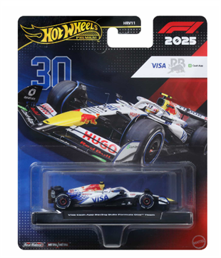 Hot Wheels Premium Formula 1 Yarış Arabası HRV11 - JKD79 Visa Cash App Racing Bulls Formula One Team