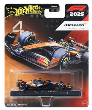 Hot Wheels Premium Formula 1 Yarış Arabası HRV11 - JKD88 Mclaren Formula 1 Team