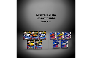 Hot Wheels Premium Hammer Drop Beşli Set- Hot Wheels BMW Uzun Kart Set