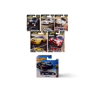 Hot Wheels Premium Thrill Climbers Set + Bugatti Bolide