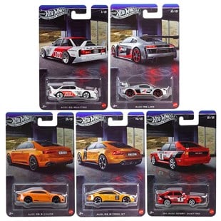 Hot Wheels Silver Series Audi 5'li Set GRT01 - 979Q