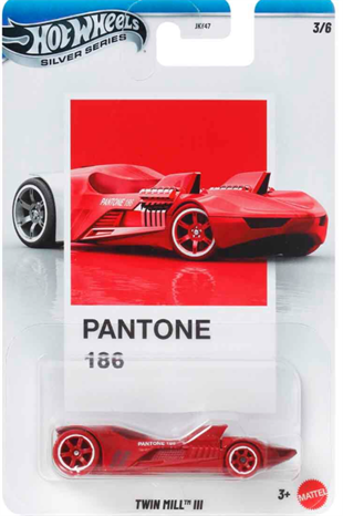 Hot Wheels Silver Series Pantone Twin Mill III JKY47-JKY51