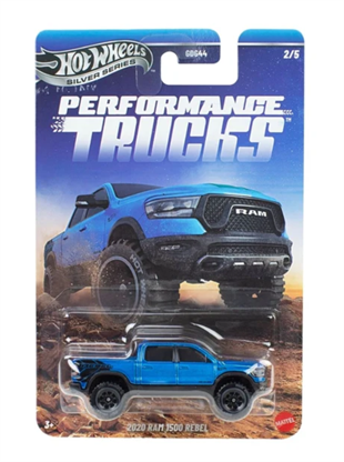 Hot Wheels Silver Series Performance Truck 2020 RAM 1500 REBEL