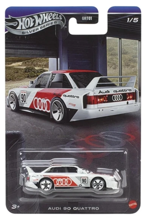 Hot Wheels Silver Series Tekli Arabalar - AUDI 90 QUATTRO GRT01 - JKY15