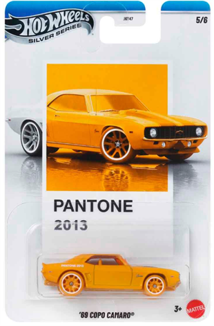 Hot Wheels Silver Serisi Pantone Diecast Arabalar 69 Copo Camaro JKY50