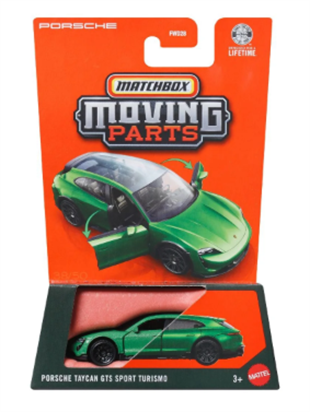 Matchbox Moving Parts Porsche Taycan GTS Sport Turismo 