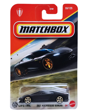 Matchbox Tekli Arabalar 2021 Koenigsegg Gemera