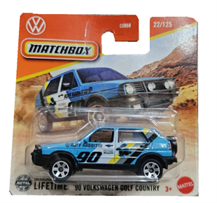 Matchbox Tekli Arabalar '90 Volkswagen Golf Country