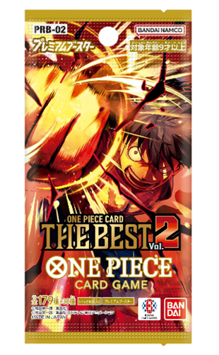 One Piece Card Game The Best Premium Booster Pack PRB-02