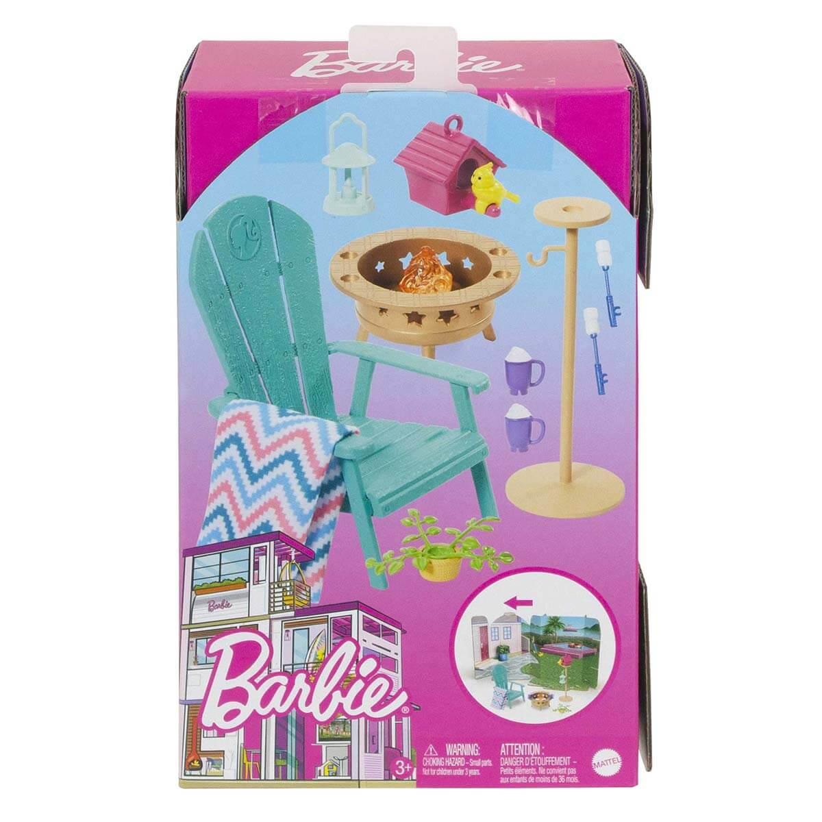 Barbie Ev Dekorasyonu Oyun Setleri Bahçe Seti