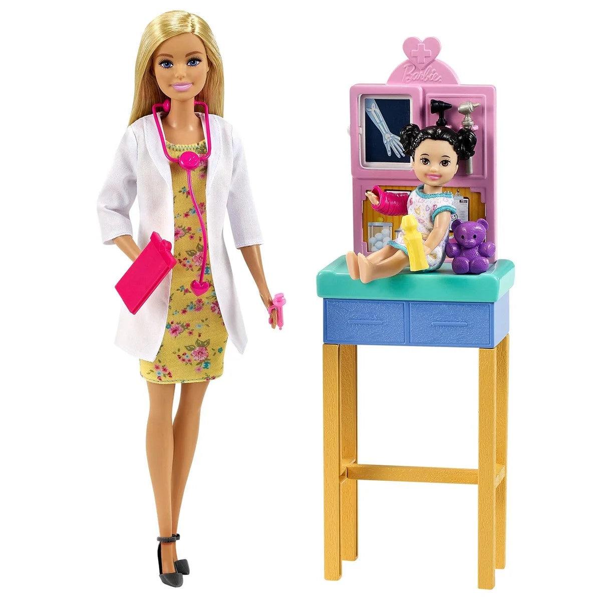 Barbie ve Meslekleri Oyun Setleri Çocuk DoktoruDHB63-GTN51