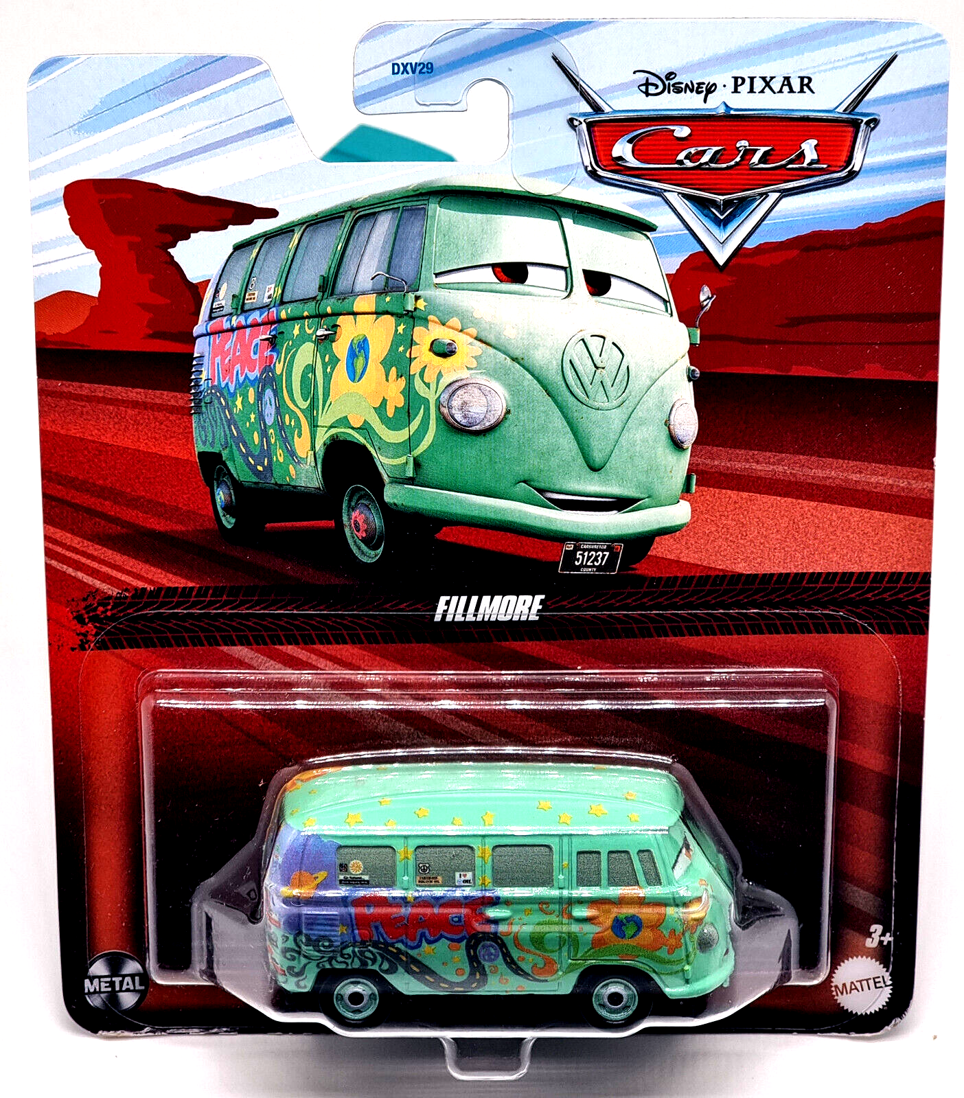 Disney Cars 1/64 Fillmore FLL37