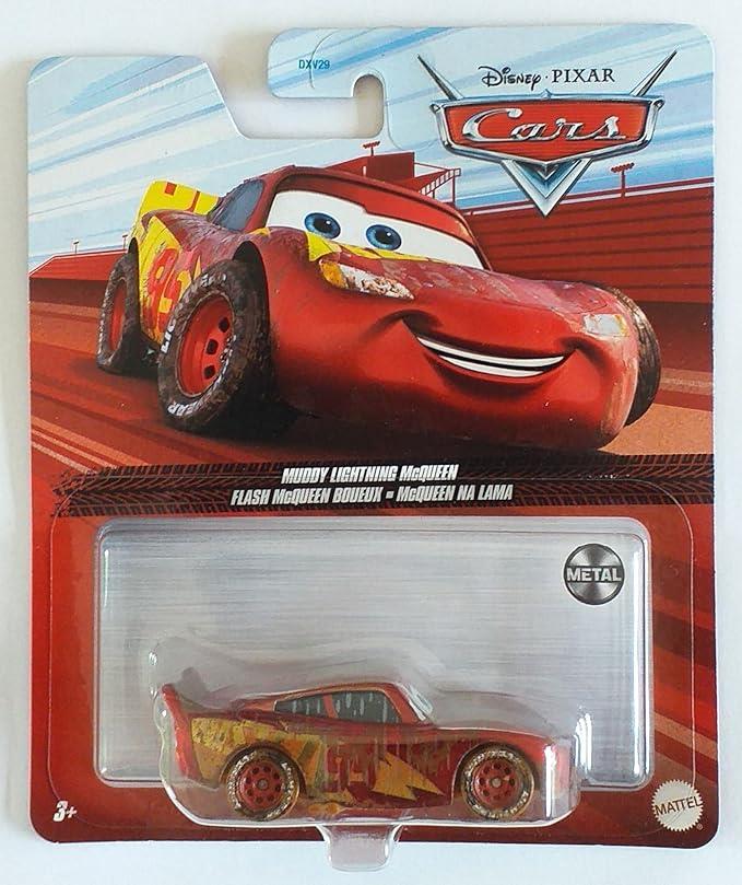 Disney Cars 1/64 Muddy Lightning McQueen GKB35