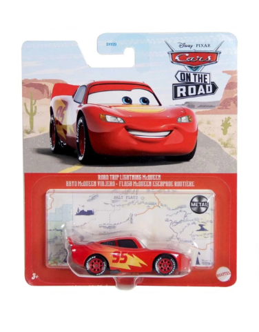 Disney Cars 1/64 Road Trip Lightning McQueen HKY34