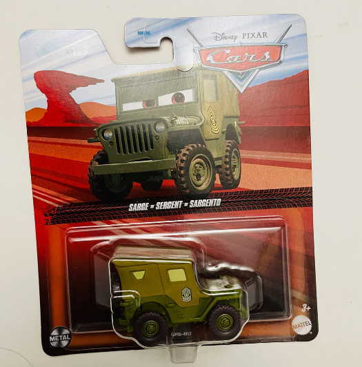 Disney Cars 1/64 Sarge FJH95