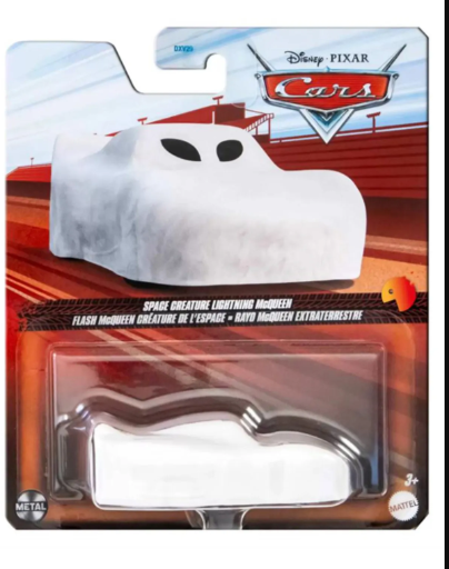 Disney Cars 1/64 Space Creature Lightning McQueen HTX81