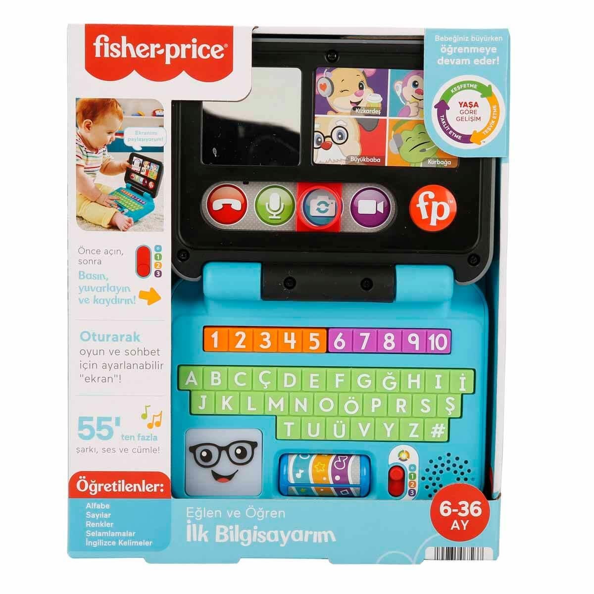 Fisher-Price Eğlen ve Öğren İlk Bilgisayarım