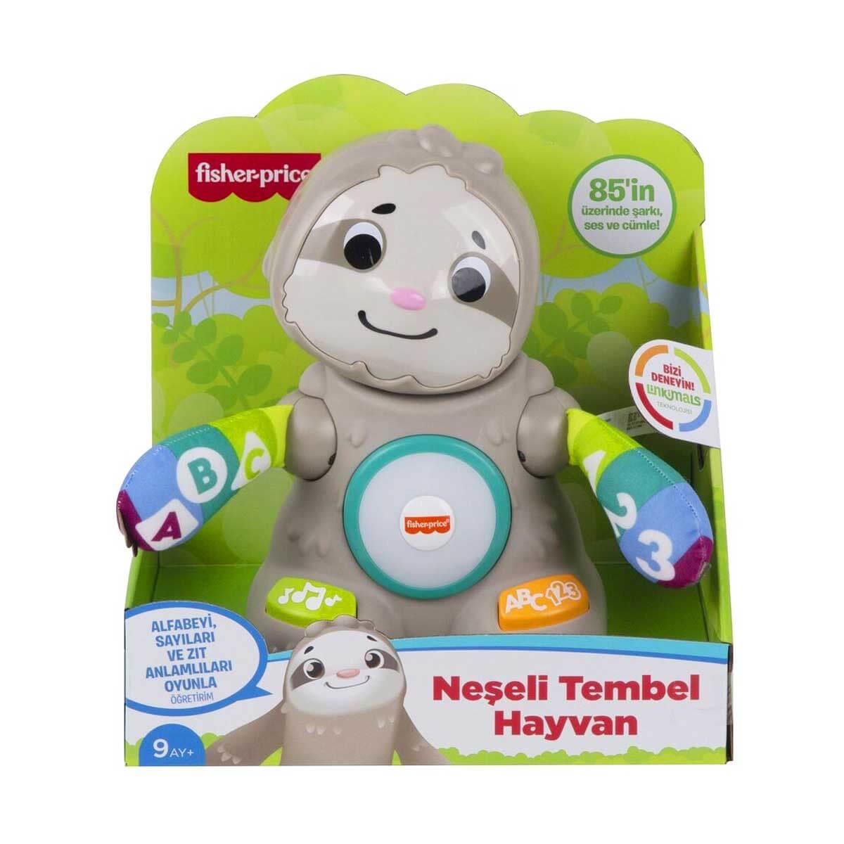 Fisher-Price Linkimals Neşeli Tembel Hayvan Türkçe GHY93
