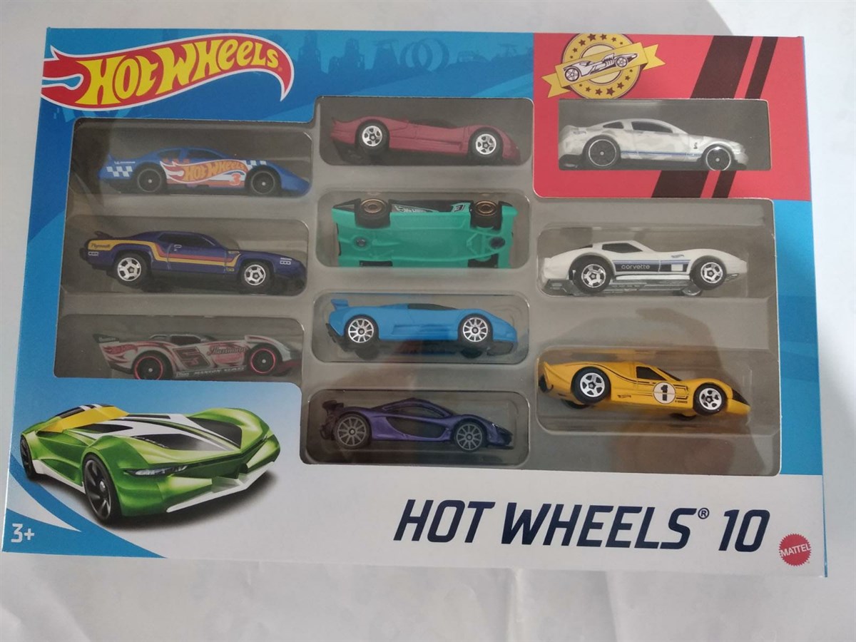 Hot Wheels 10'lu Araba Setleri 54886