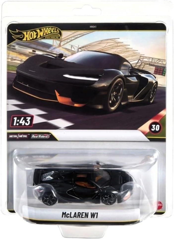 Hot Wheels 1:43 Premium Arabalar Mclaren W1