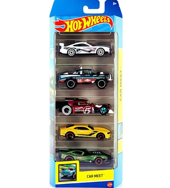 Hot Wheels Beşli Araba Serisi Car Meet HLY78