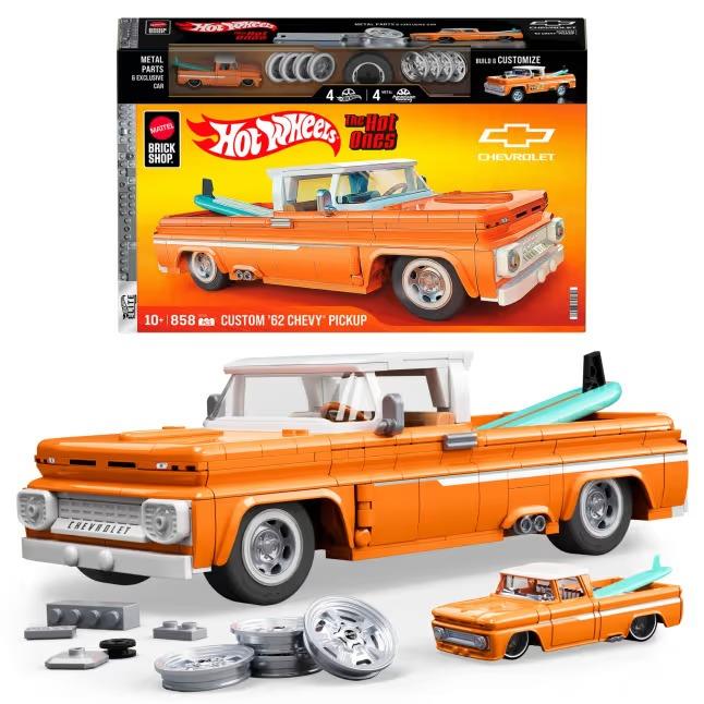 Hot Wheels Brick Shop Custom '62 Chevy Pickup