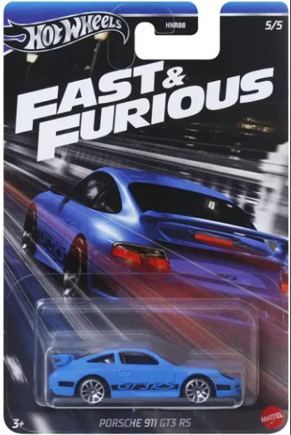Hot Wheels Fast & Furious Tekli Porsche 911 GT3 RS HNR88-HRW55