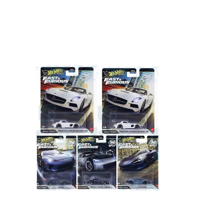 Hot Wheels Fast&Furious 25.Yıl Premium Araba Beşli Seti