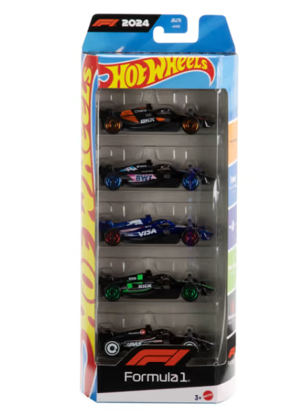 Hot Wheels Formula 1 Temalı Beşli Araç Seti JGF58