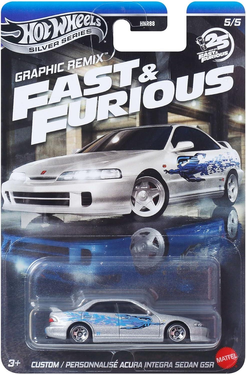 HOT WHEELS Graphic Remix İntegra Sedan GSR HNR88-JBY45