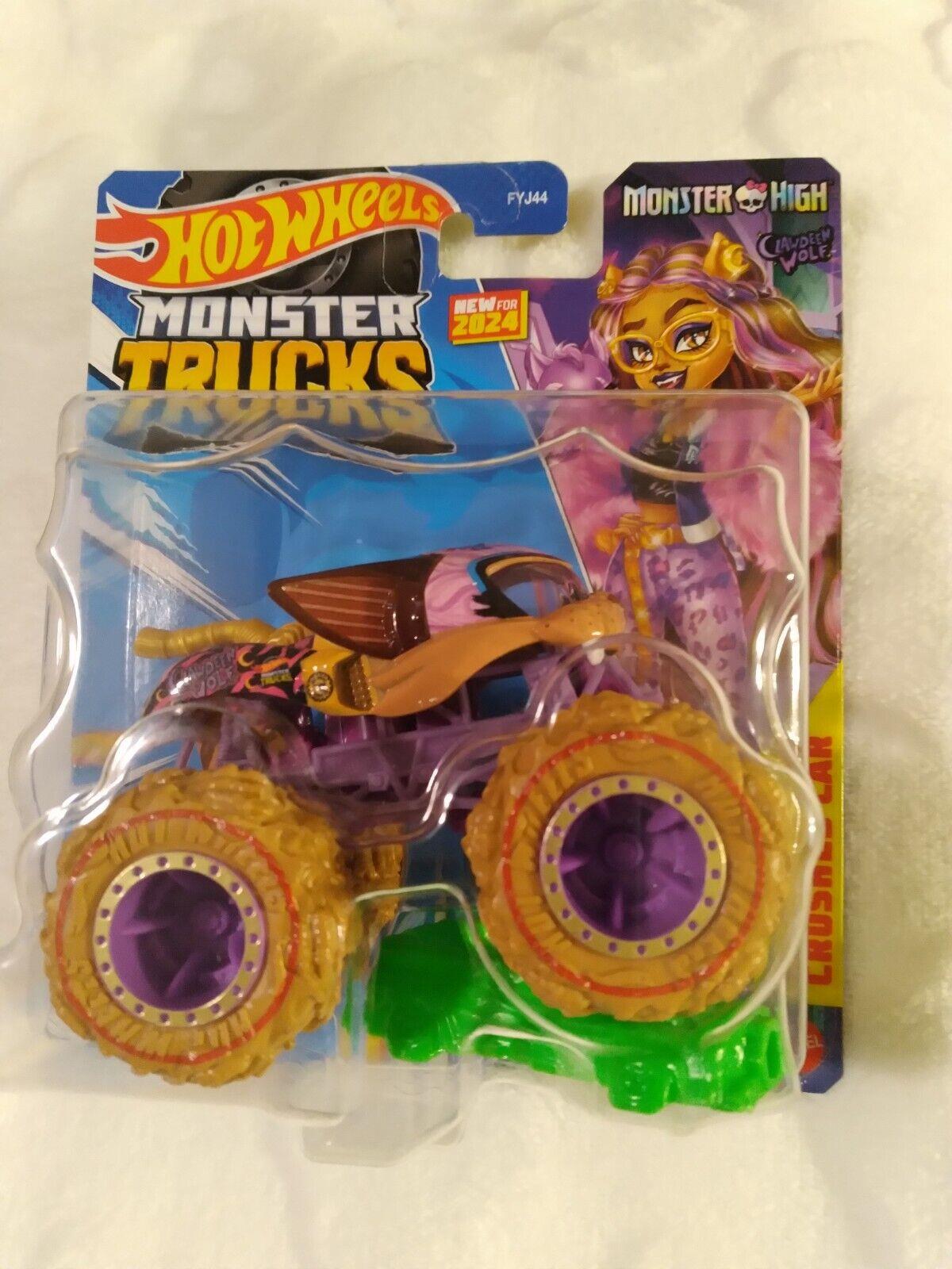 Hot Wheels Monster Trucks 1:64 Arabalar Monster High FYJ44-HTM73