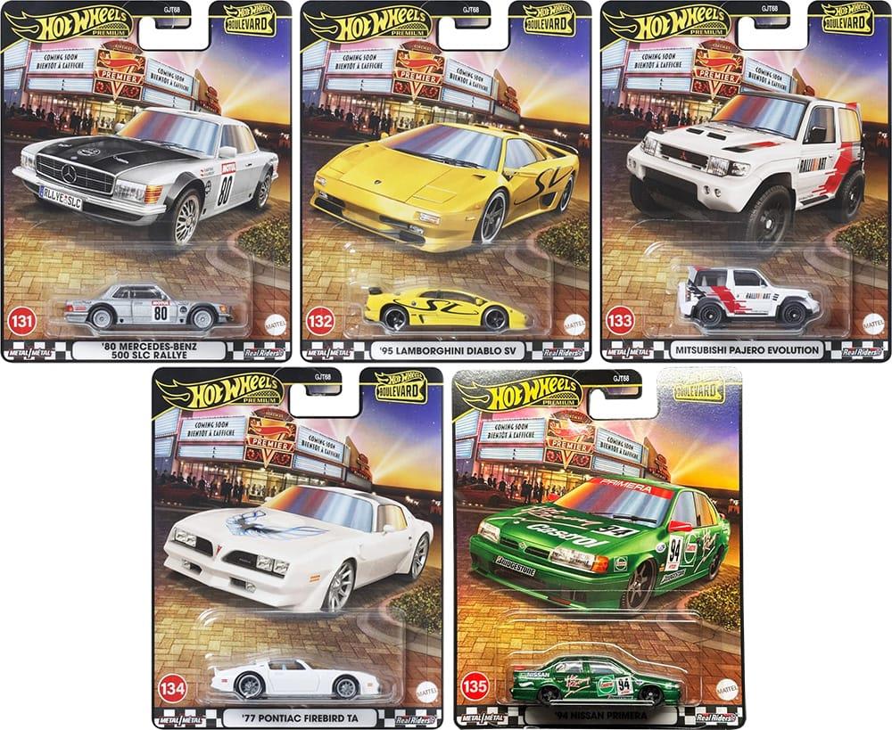 Hot Wheels Premium Boulevard Beşli Araba Seti GJT68