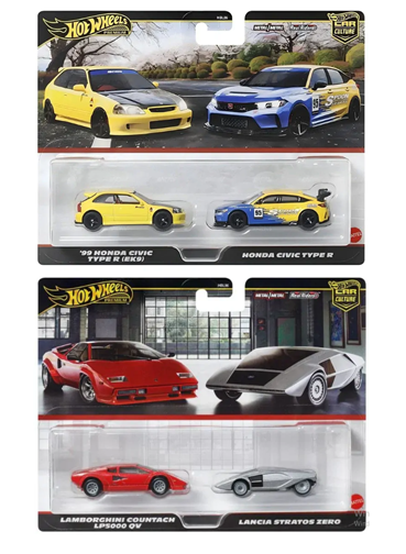 Hot Wheels Premium İkili Araba Serisi İkili Set