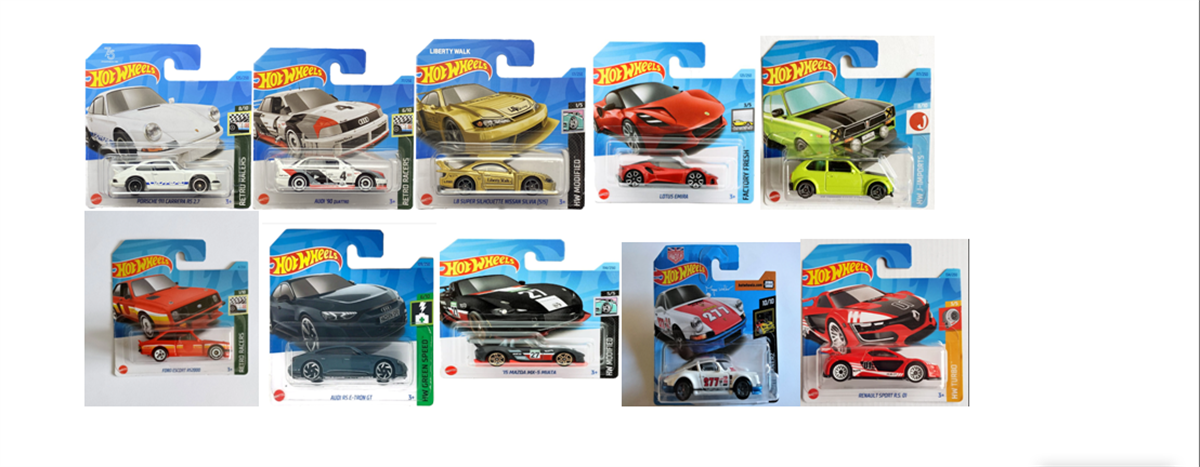 Hot Wheels Regular Araba Modelleri Set