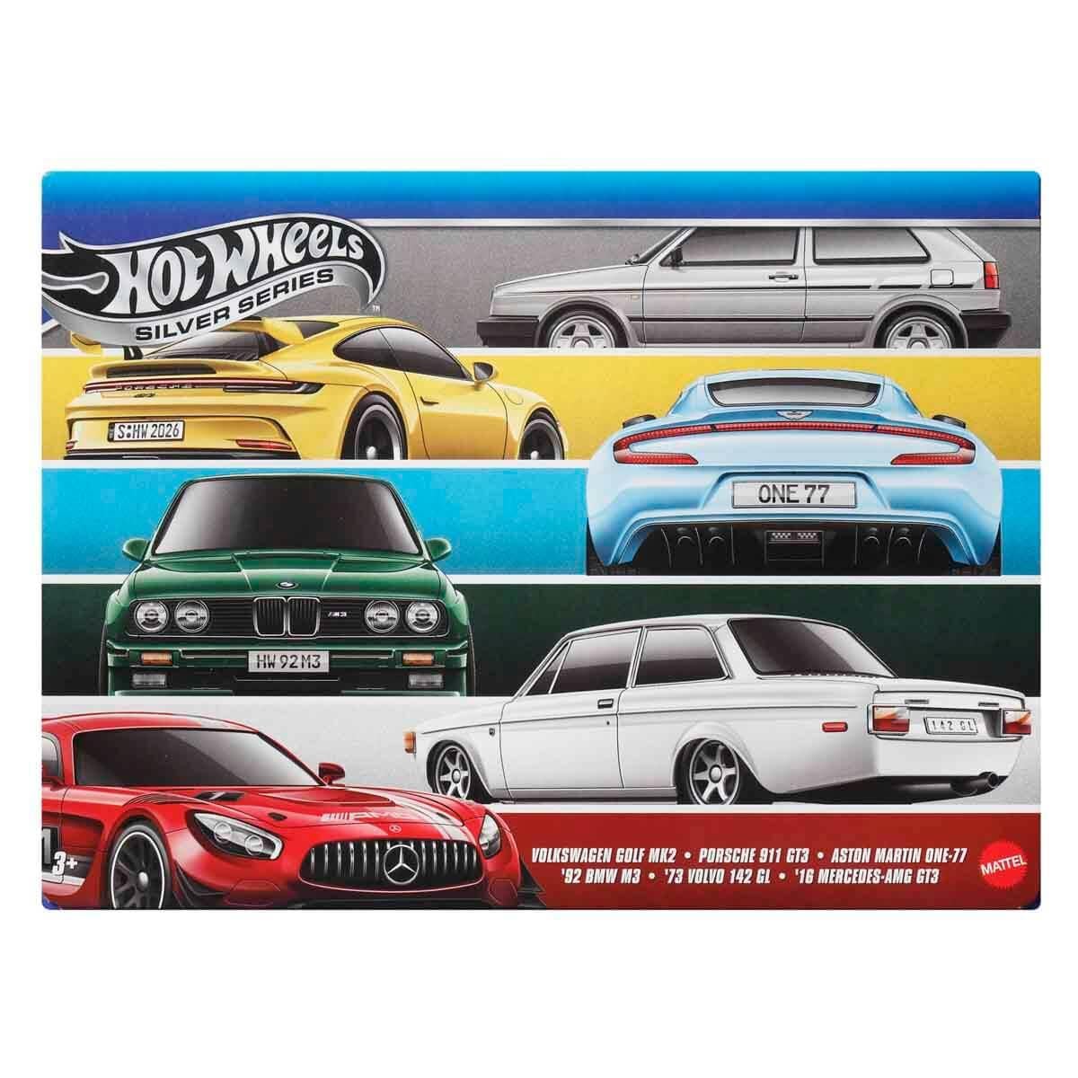 Hot Wheels Silver Serisi Euro Style 6'lı JLB25