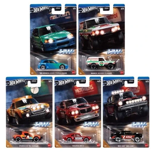 Hot Wheels Speed Graphics Beşli Araba Seti GDG44