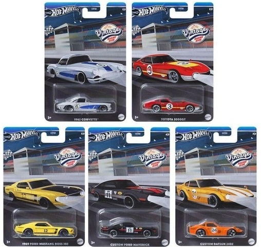 Hot Wheels Vintage Arabalar HRT81 Mix 2