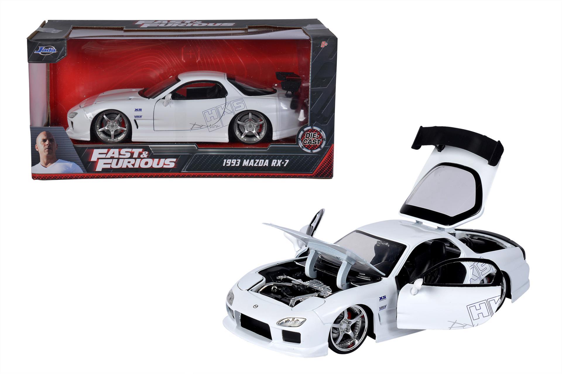 Jada Fast&Furious Temalı 1993 Mazda RX-7 1/24 Model Araba