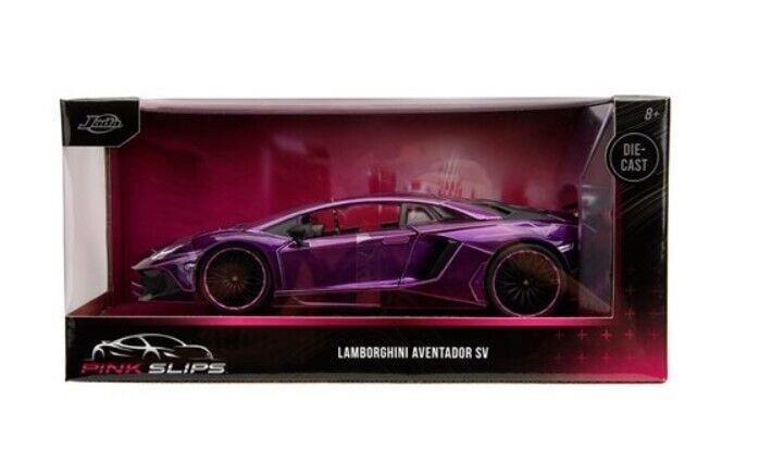Jada Pink Slips Lamborghini Aventador SV 1/24