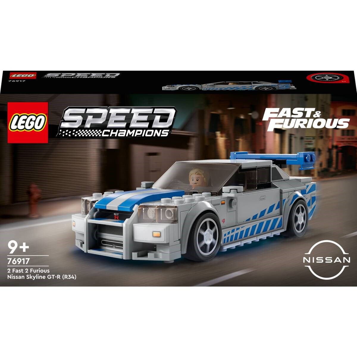 Lego Speed Champions Fast & Furious Nissan Skyline 76917