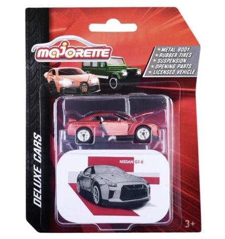 Majorette Deluxe Cars 1/64 Nissan GT-R