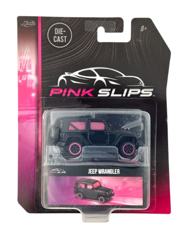 Majorette Pink Slips Jeep Wrangler