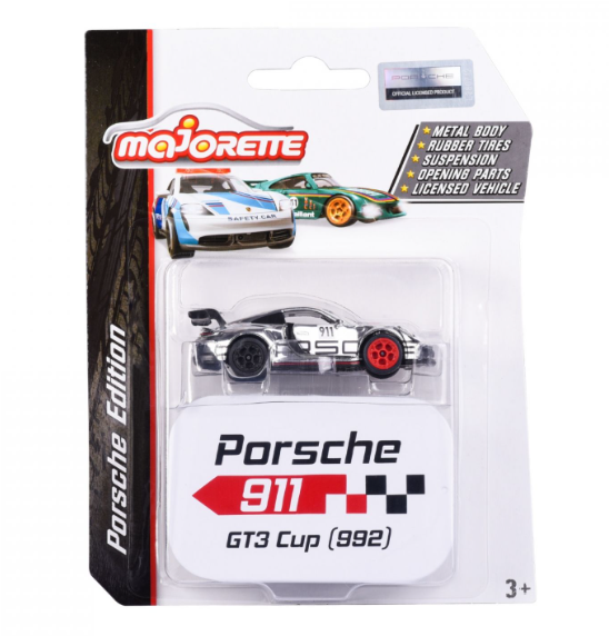 Majorette Porsche Edition 1/64 Porsche 911 GT3 Cup (992)