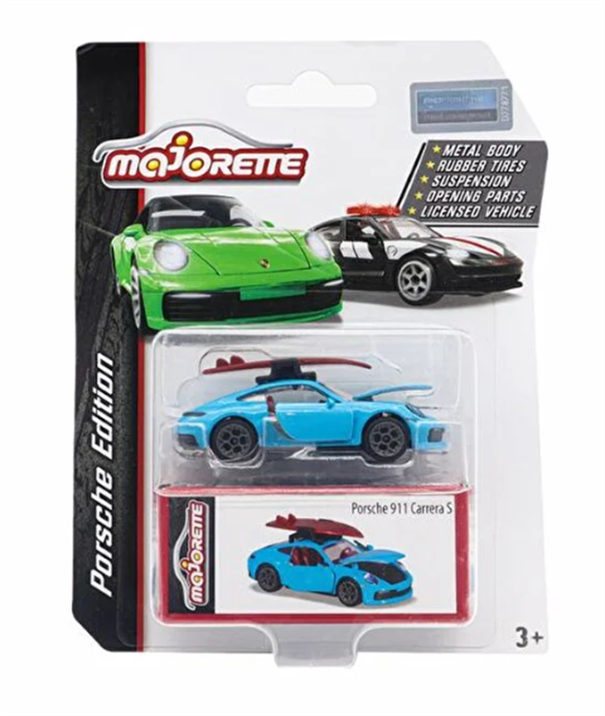 Majorette Porsche Edition Porsche 911 Carrera S Mavi