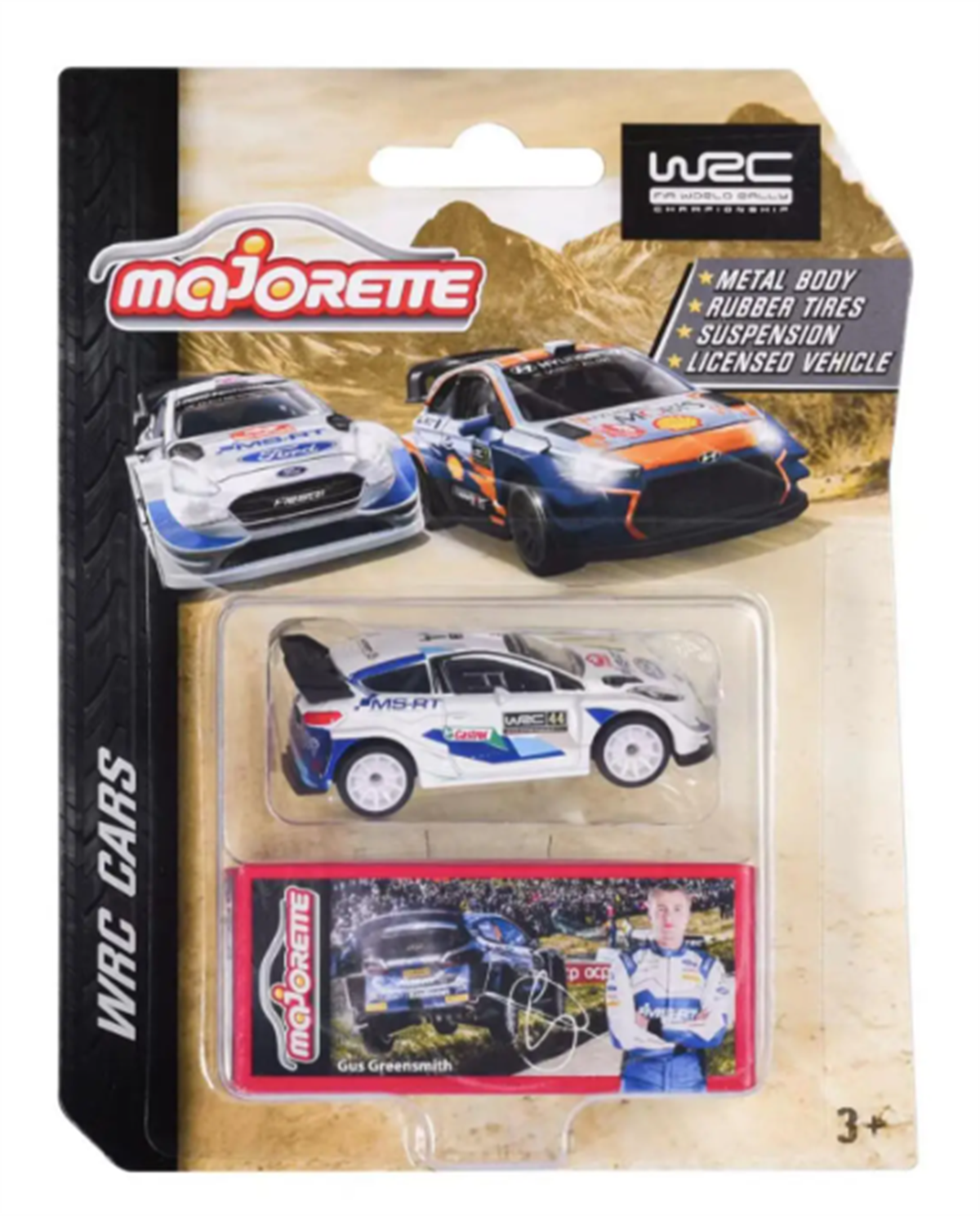 Majorette WRC Cars Ford Fiesta