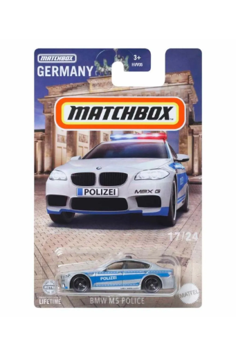 Matchbox Avrupa Arabaları BMW M5 Police
